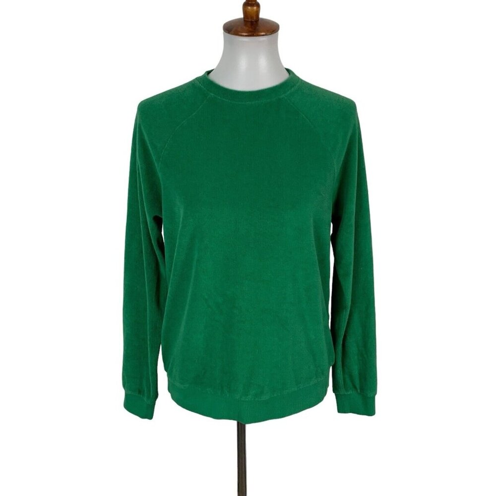 Kule Women’s Sweater Medium Green Lounge Pullover Crewneck